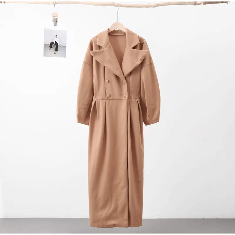 Manteau Moderne À Manches Longues Femme | Hiver