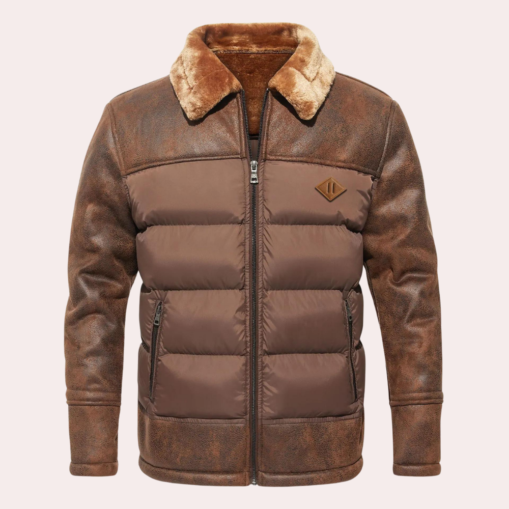 Veste Matelassée D’Hiver Pour Homme | Moderne