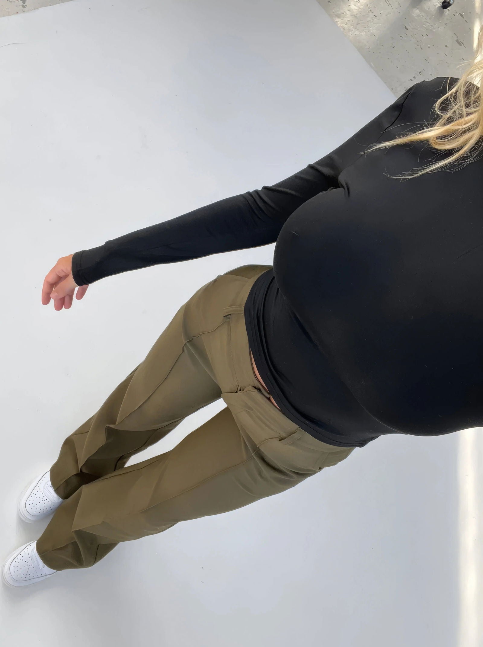 Pantalon Large Zippé Pour Femme | Tendance