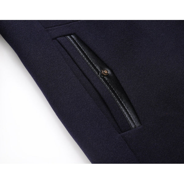 Veste À Manches Longues Et Col Montant Pour Homme | Hiver