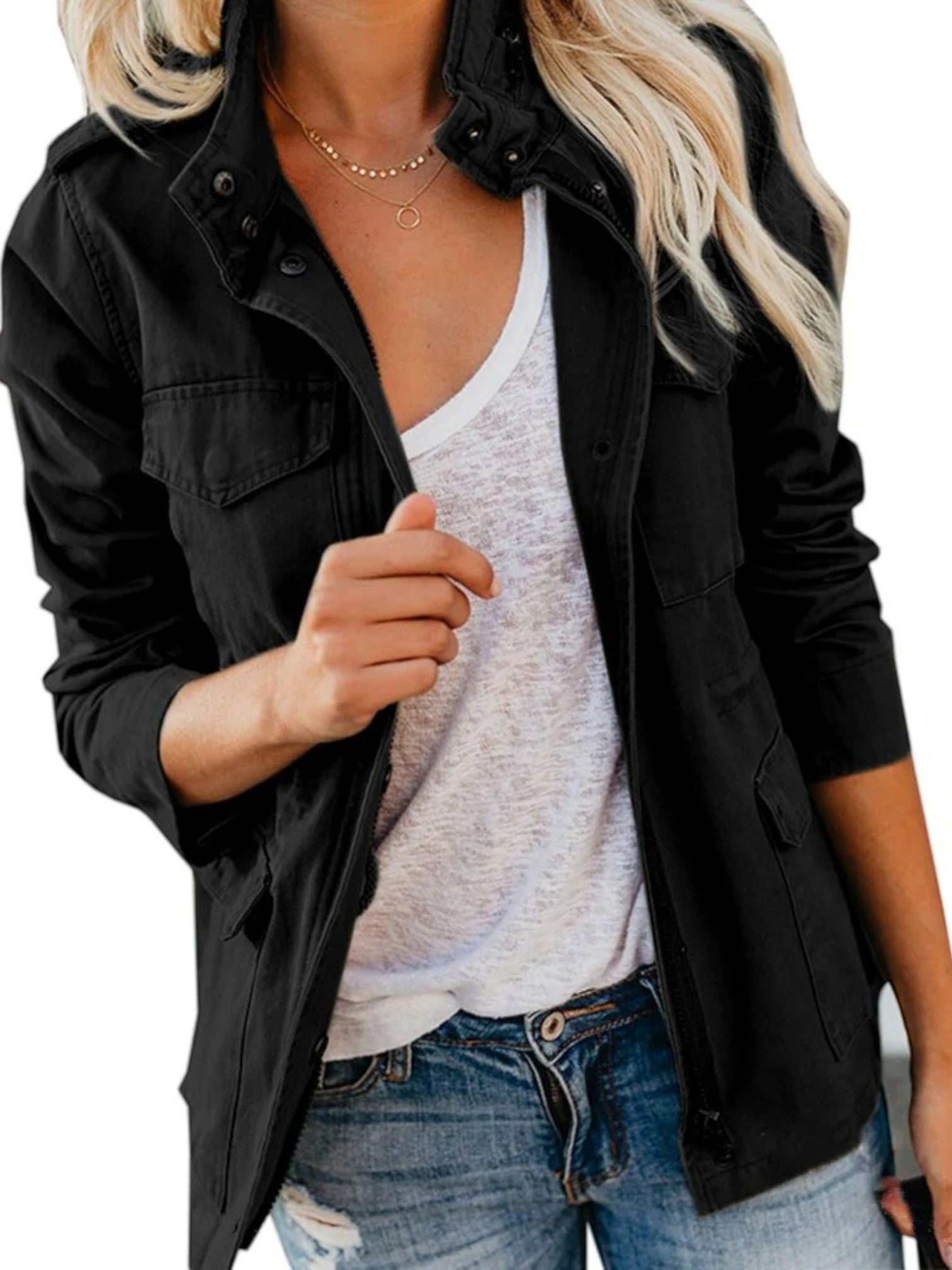 Delphine | Chaqueta de mezclilla elegante para mujer