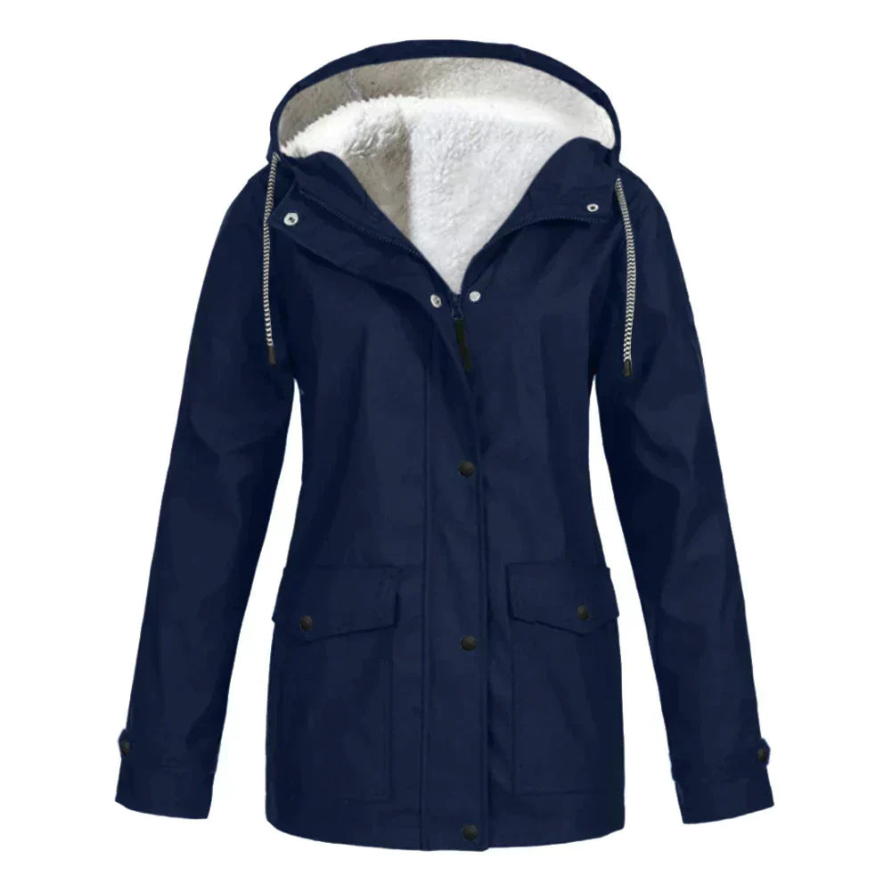 Veste De Pluie Stylée Pour Femmes | Capuche