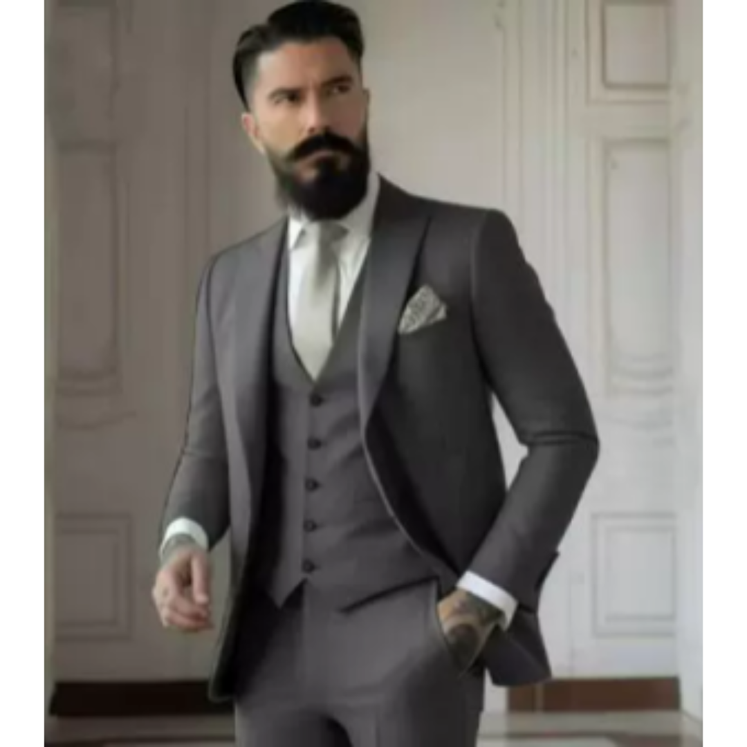 Costume 3 Pièces Stylé Pour Homme | Coupe Slim