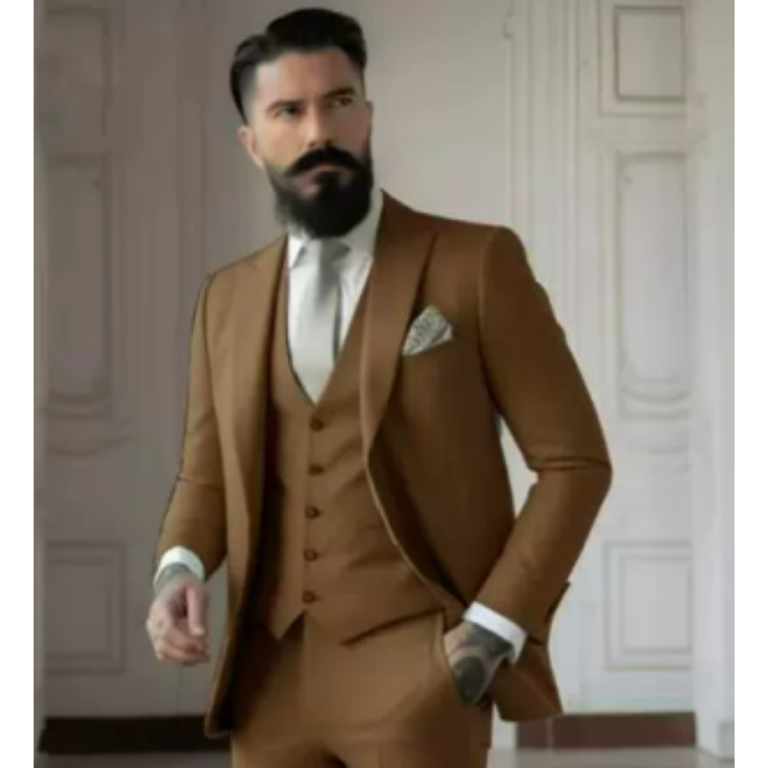Costume 3 Pièces Stylé Pour Homme | Coupe Slim