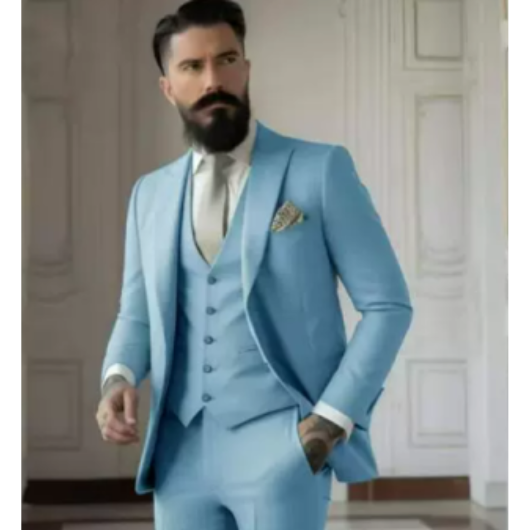 Costume 3 Pièces Stylé Pour Homme | Coupe Slim