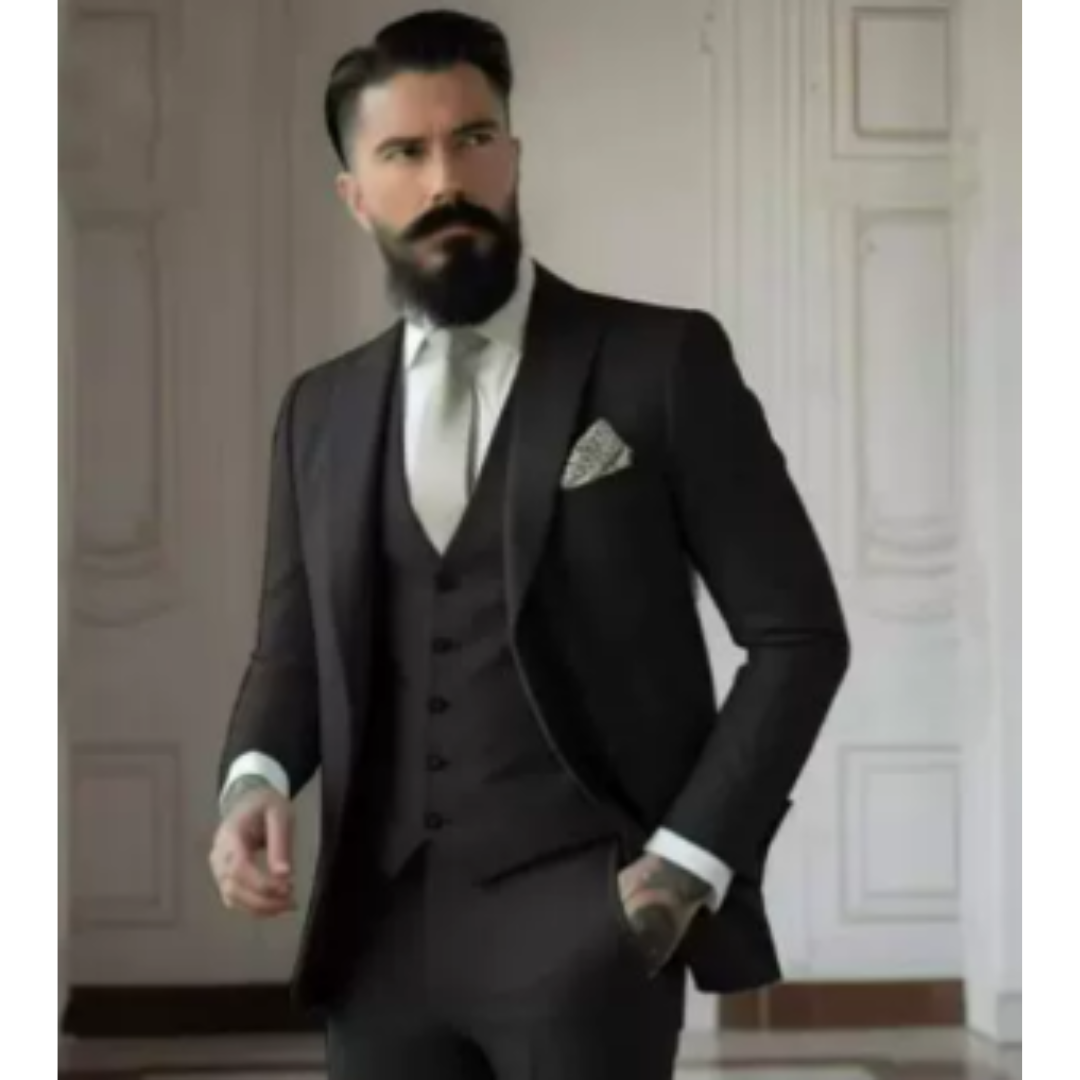 Costume 3 Pièces Stylé Pour Homme | Coupe Slim
