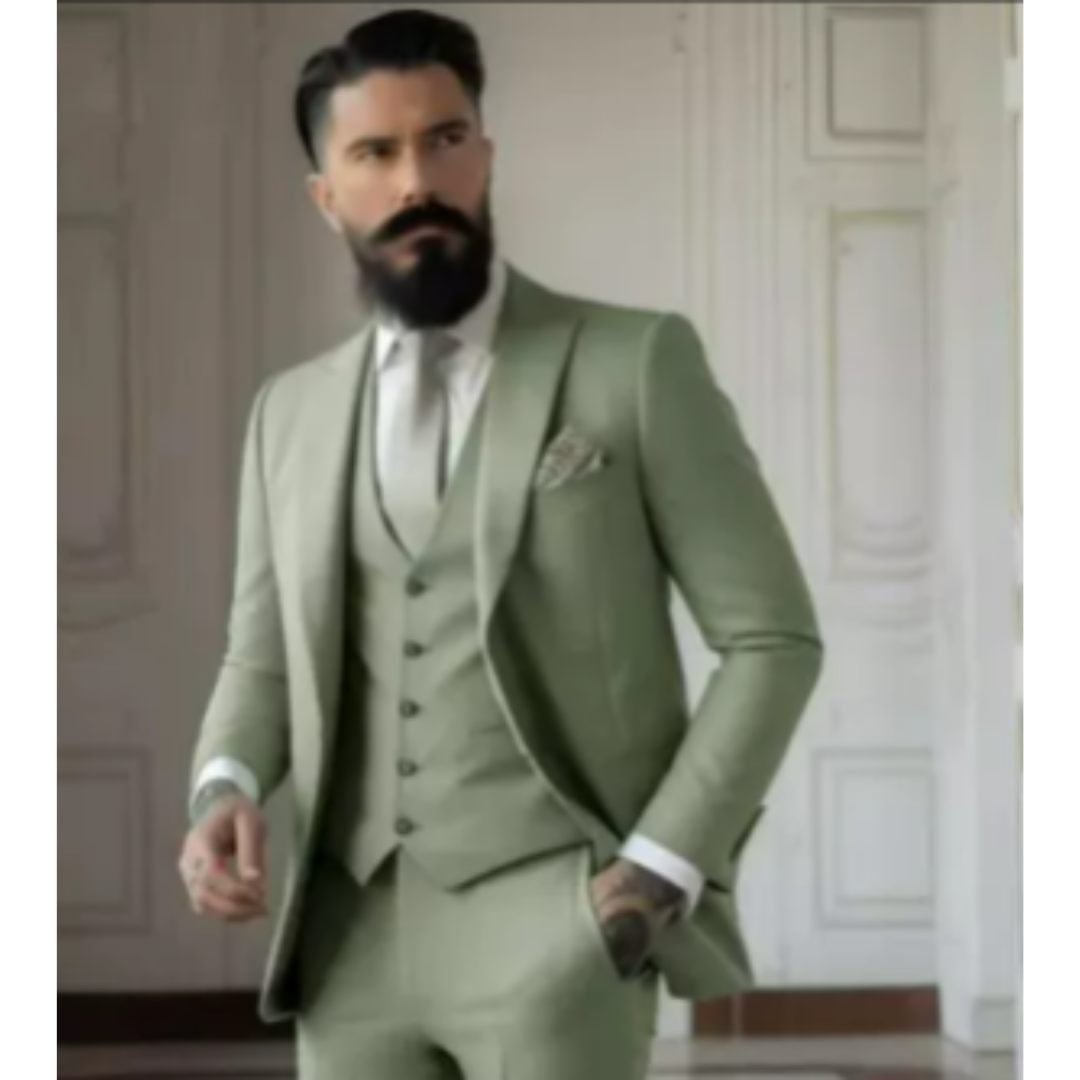 Costume 3 Pièces Stylé Pour Homme | Coupe Slim