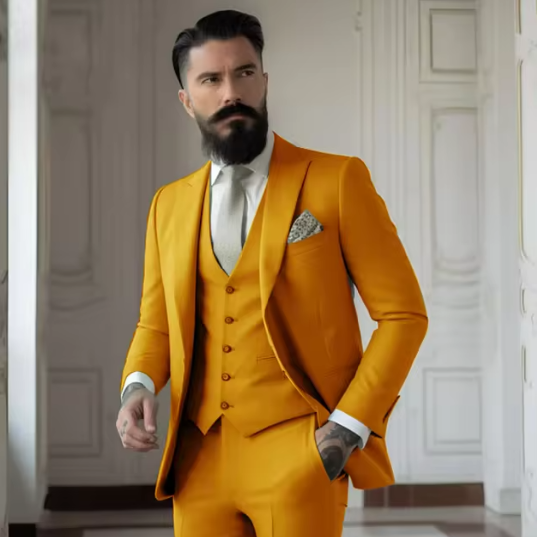 Costume 3 Pièces Stylé Pour Homme | Coupe Slim