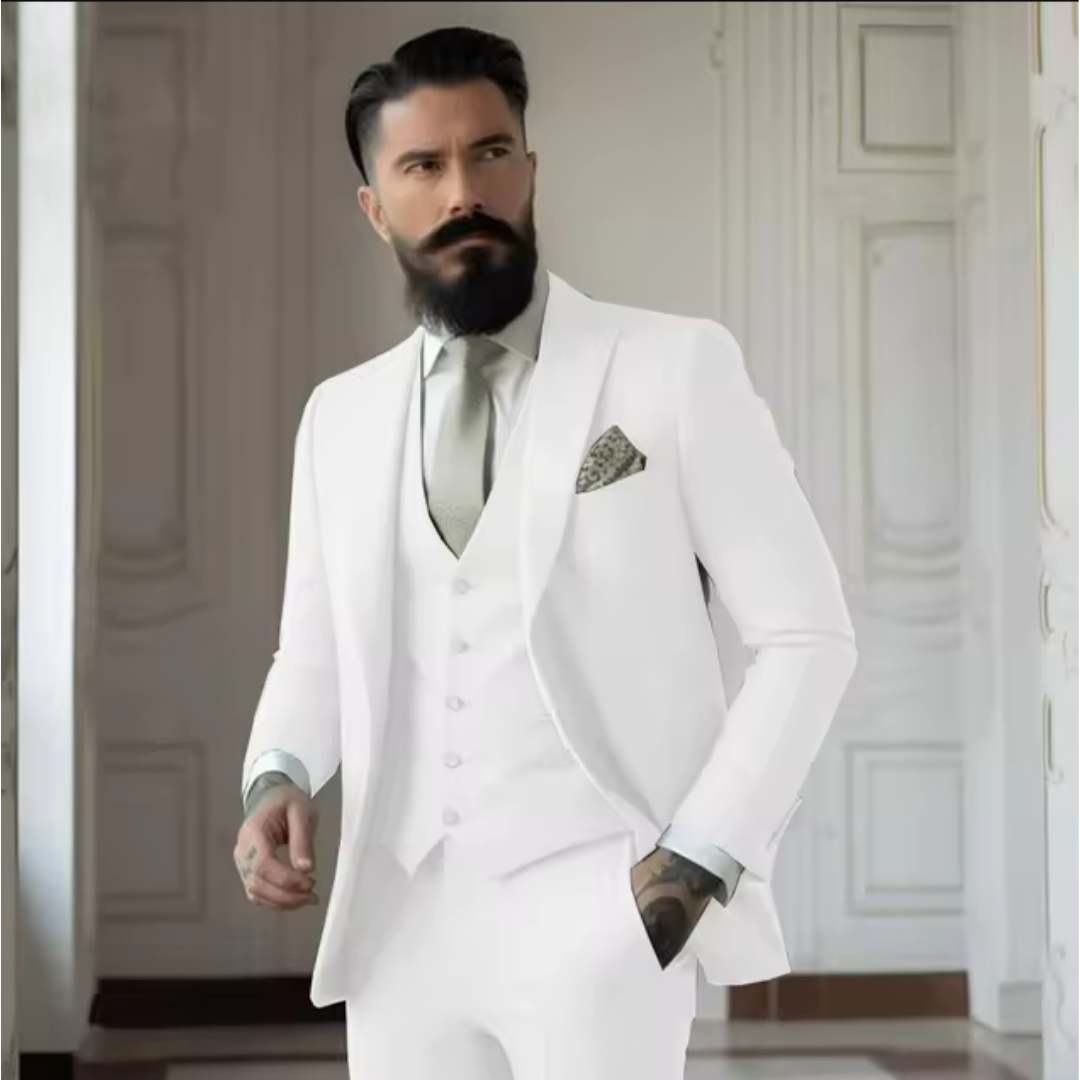 Costume 3 Pièces Stylé Pour Homme | Coupe Slim