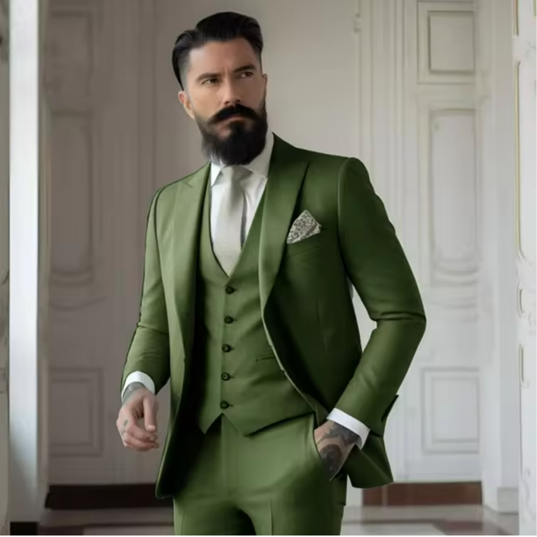 Costume 3 Pièces Stylé Pour Homme | Coupe Slim