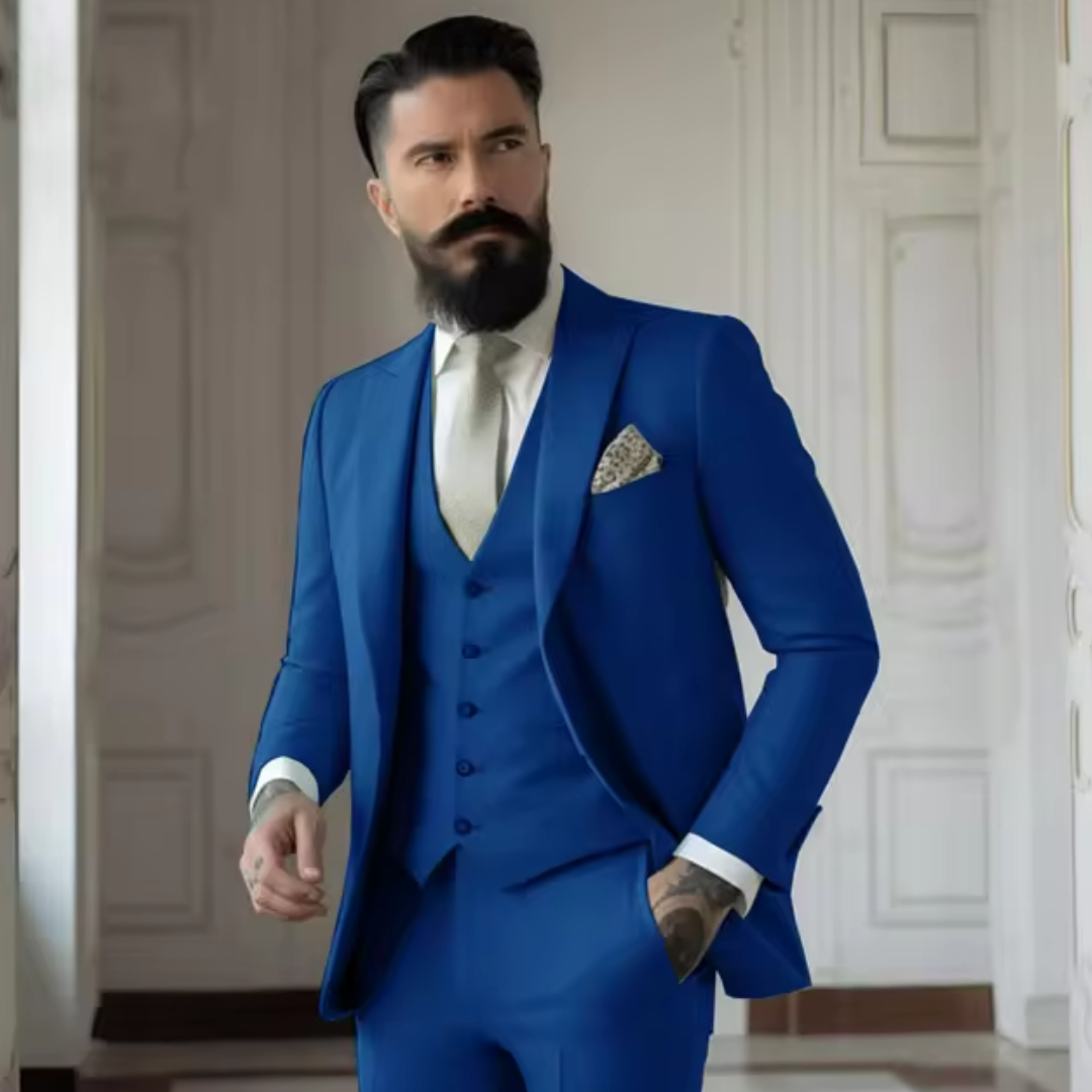 Costume 3 Pièces Stylé Pour Homme | Coupe Slim