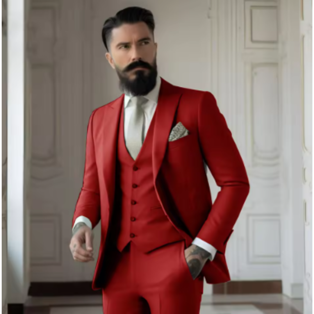 Costume 3 Pièces Stylé Pour Homme | Coupe Slim