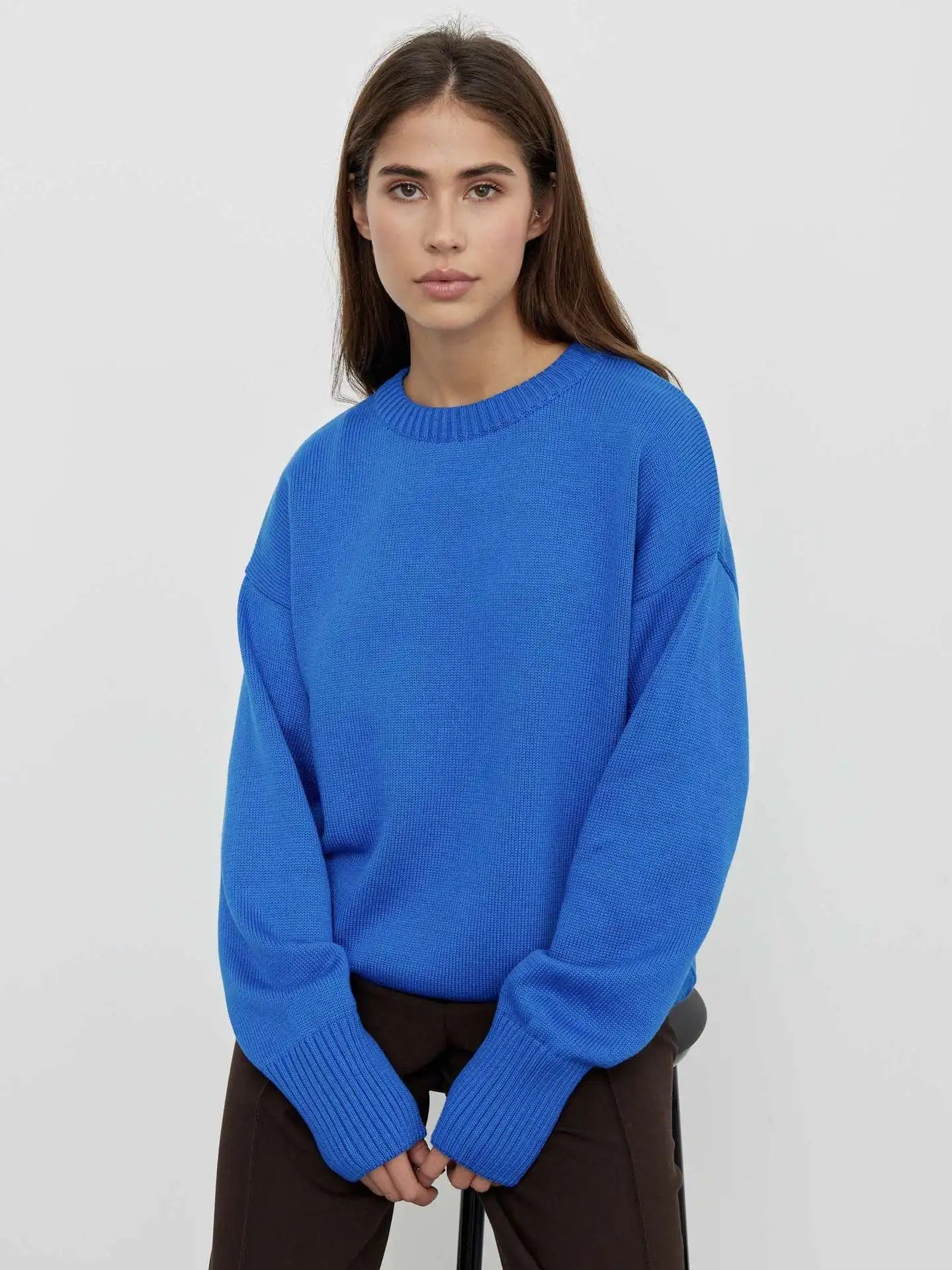 Pull En Cachemire Uni Pour Femme | Tendance