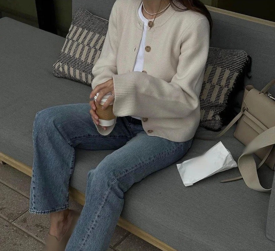 Cardigan pour femme avec poche | Manches longues