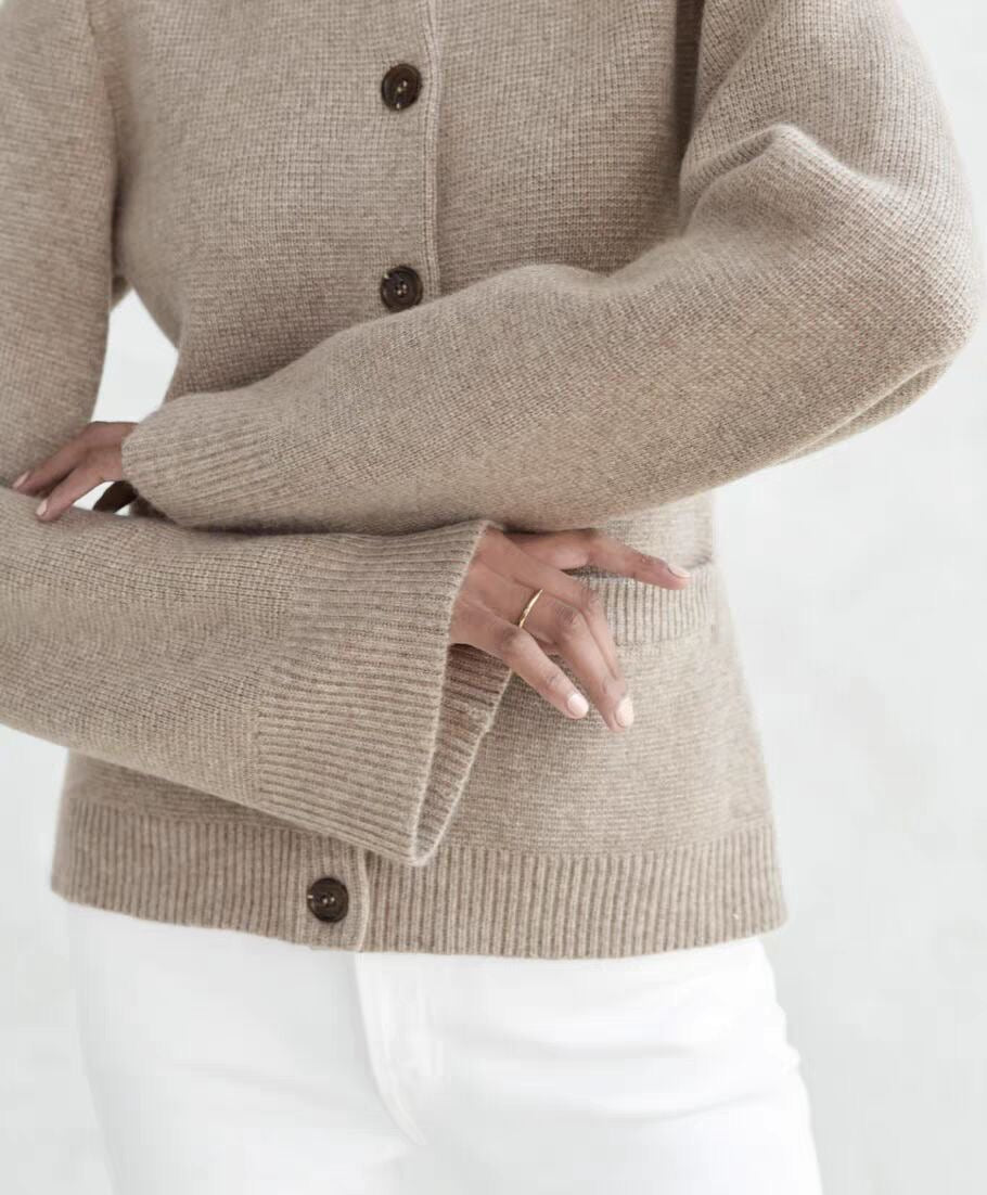 Cardigan pour femme avec poche | Manches longues