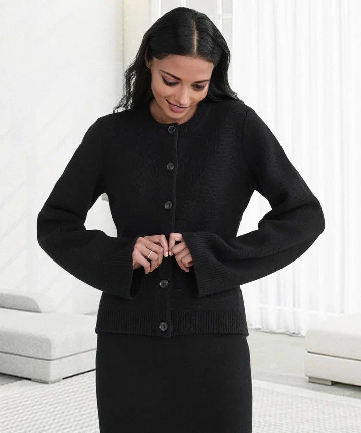 Cardigan pour femme avec poche | Manches longues