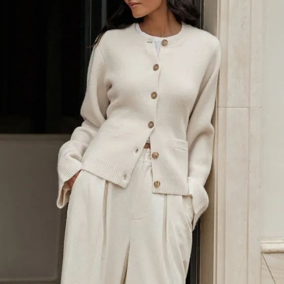 Cardigan pour femme avec poche | Manches longues