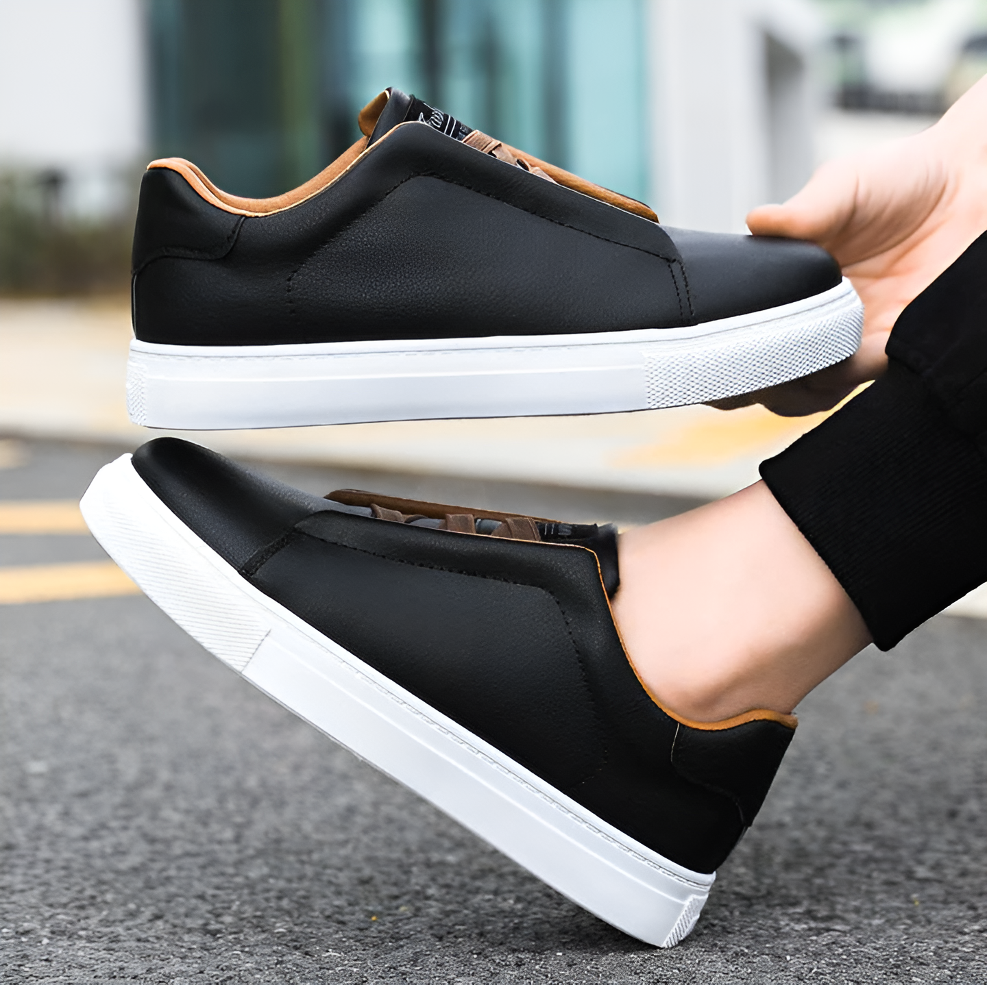 Chaussures Classiques À Enfiler Pour Homme | Lacets Élastiques