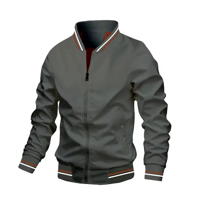 Veste coupe-vent légère d'hiver pour homme | Manches Longues