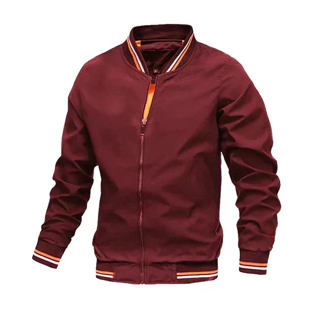 Veste coupe-vent légère d'hiver pour homme | Manches Longues