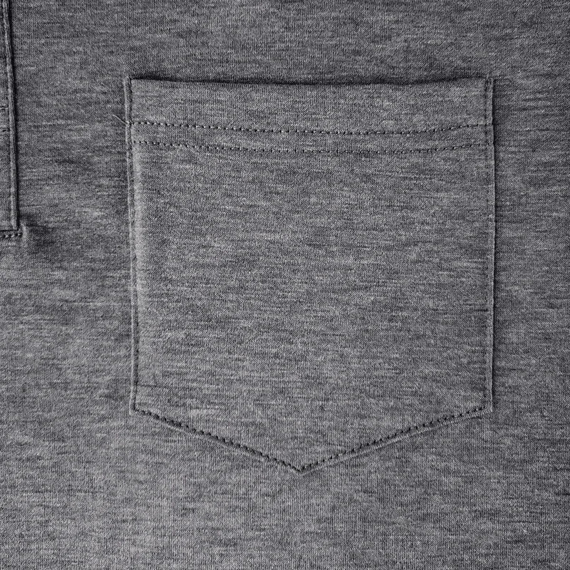 Polo À Manches Longues Pour Homme | Poche Poitrine