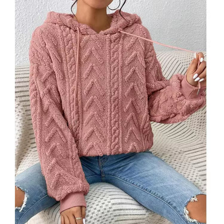 Sweat À Capuche Tendance En Tricot Pour Femme | Automne