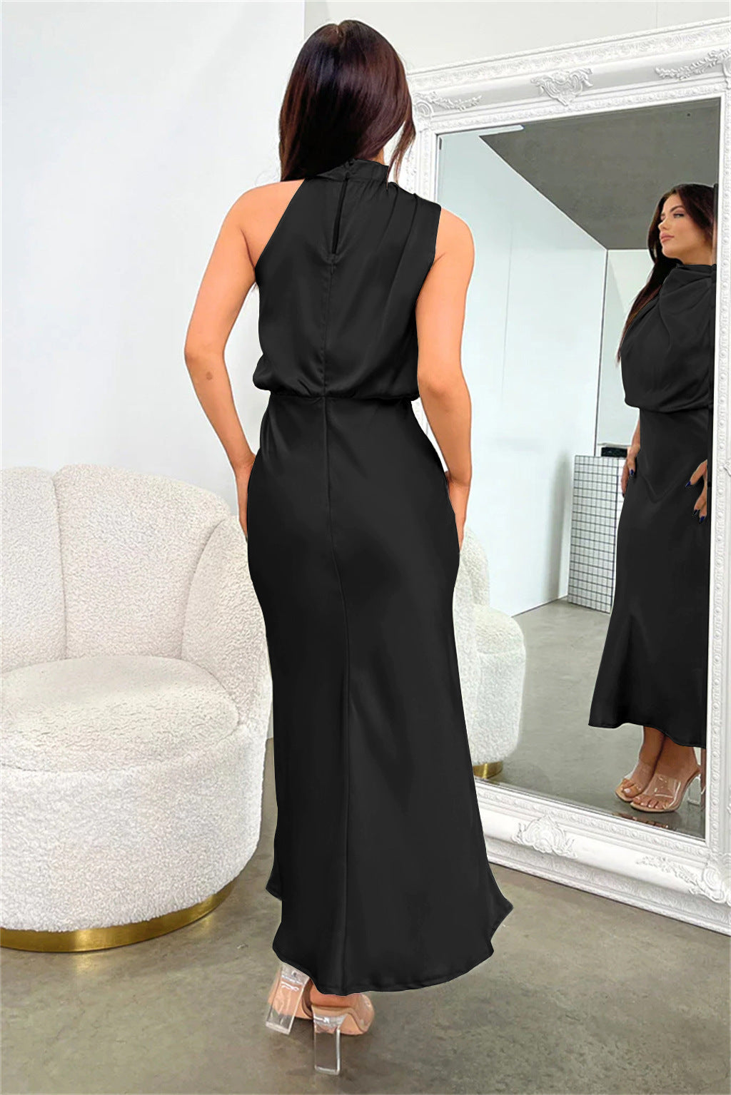 Robe De Soirée Sans Manches Pour Femme | Maxi