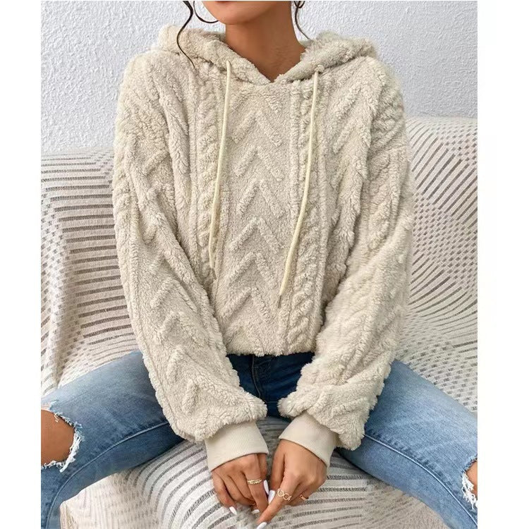 Sweat À Capuche Tendance En Tricot Pour Femme | Automne