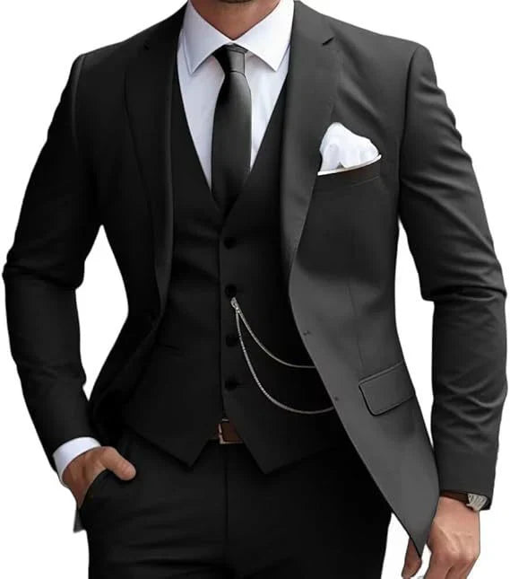 Costume De Mariage Trois Pièces Moderne Pour Homme