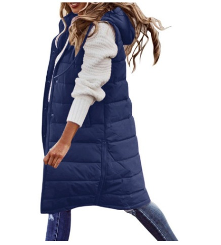 Gilet Long Et Matelassé Pour Femme | Chaud