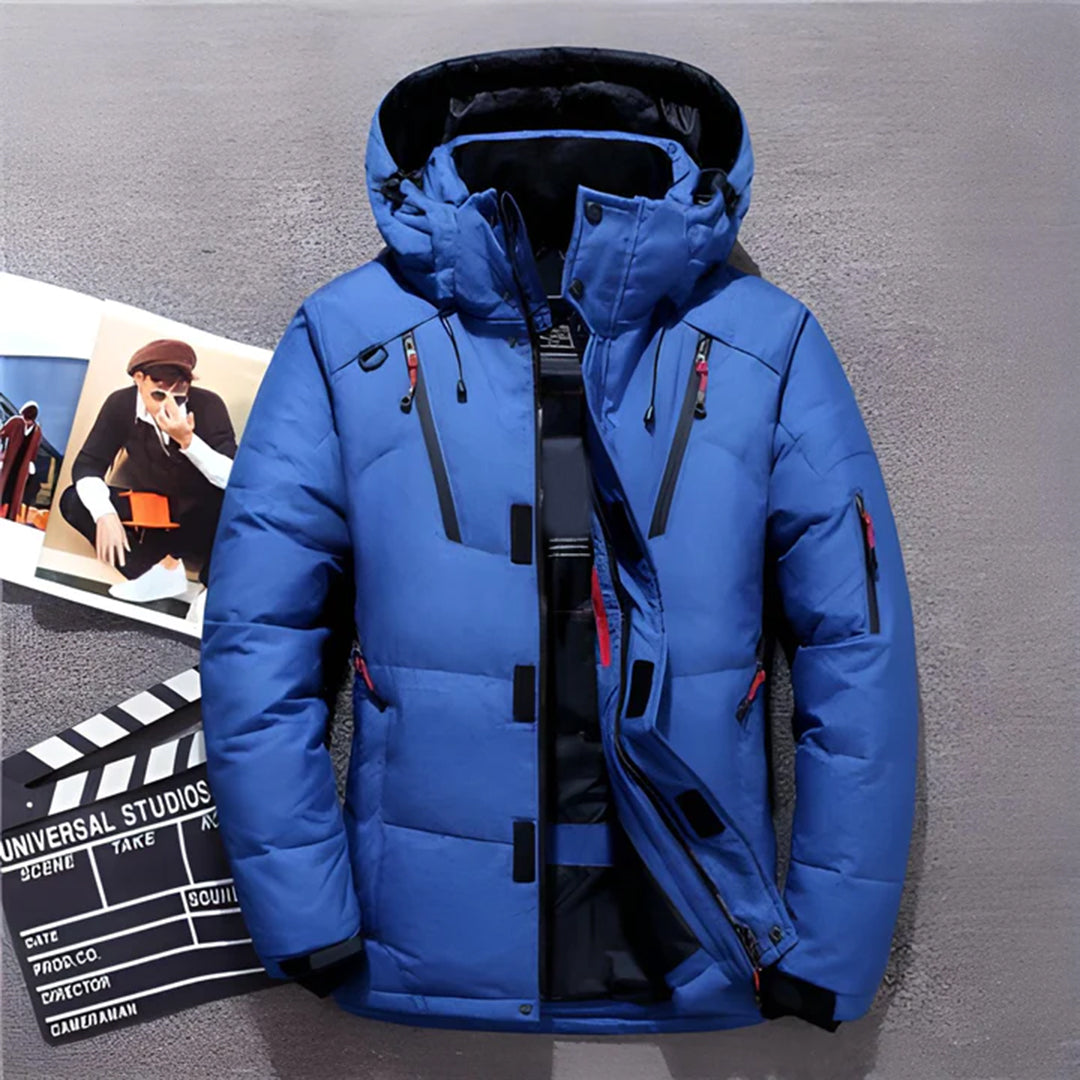 Veste D’Hiver Pour Homme Avec Capuche | Fermeture Éclair