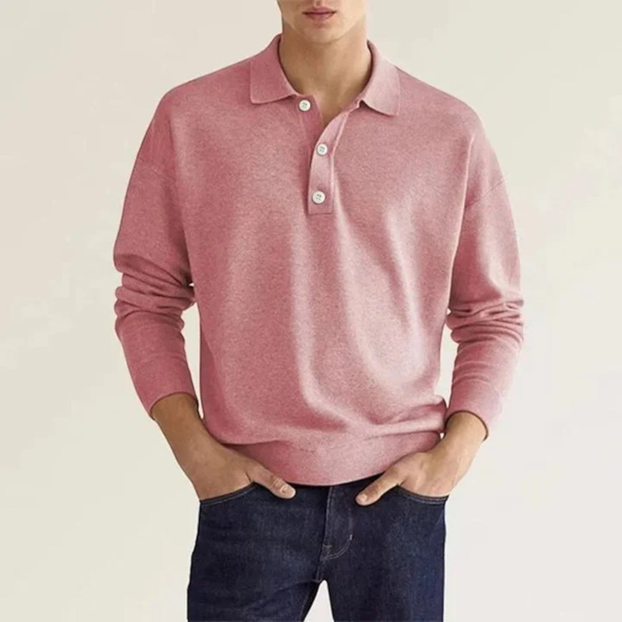 Roman | Polo Décontracté Pour Homme | Manches Longues