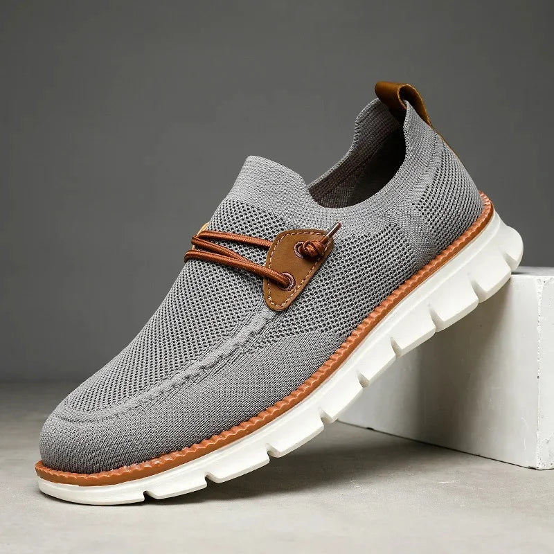 Mocassins Décontractés En Tricot Pour Homme | À Enfiler