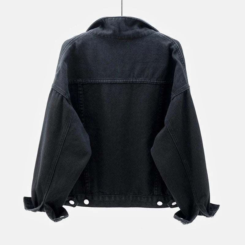 Blazer En Jean Pour Femme À Manches Longues | Avec Poche