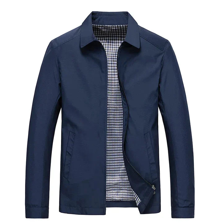 Veste Décontractée Pour Homme Avec Col | Fermeture Éclair