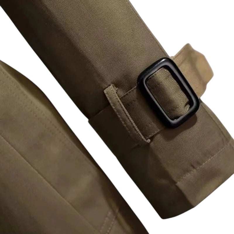 Mireille - Manteau Trench Vintage pour Femme avec Ceinture-lifestra.fr