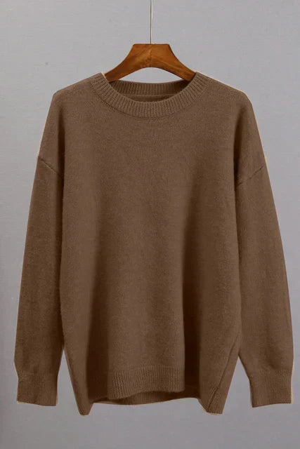 Pull En Cachemire Uni Pour Femme | Tendance