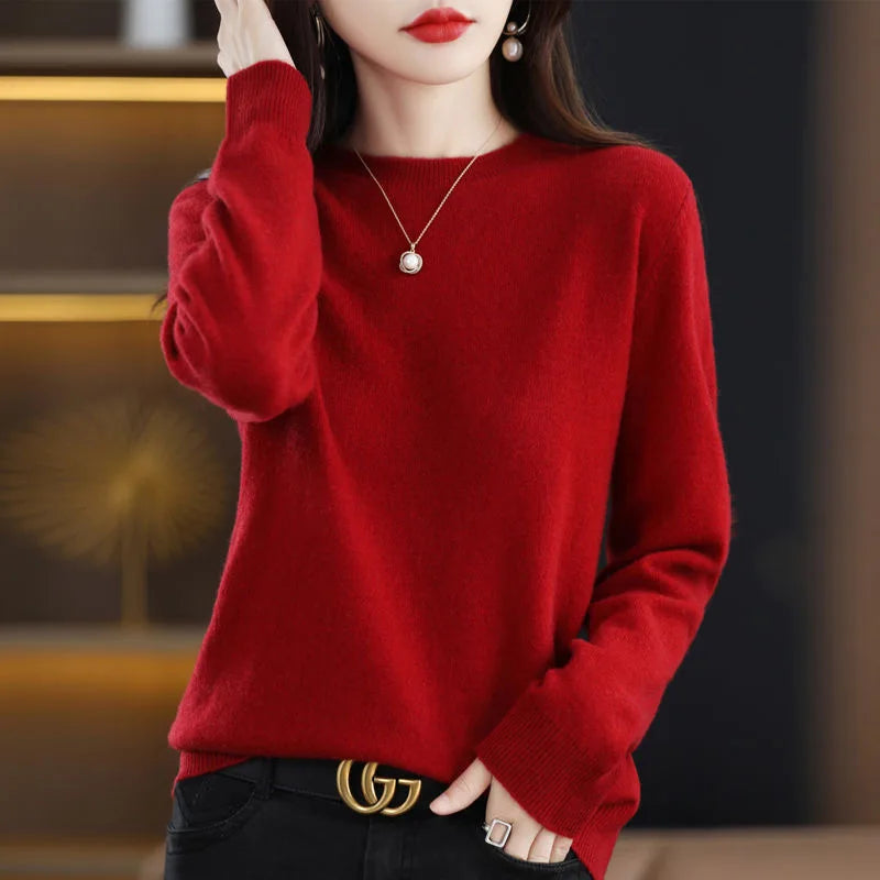 Cardigan En Cachemire Col V Pour Femme | Hiver