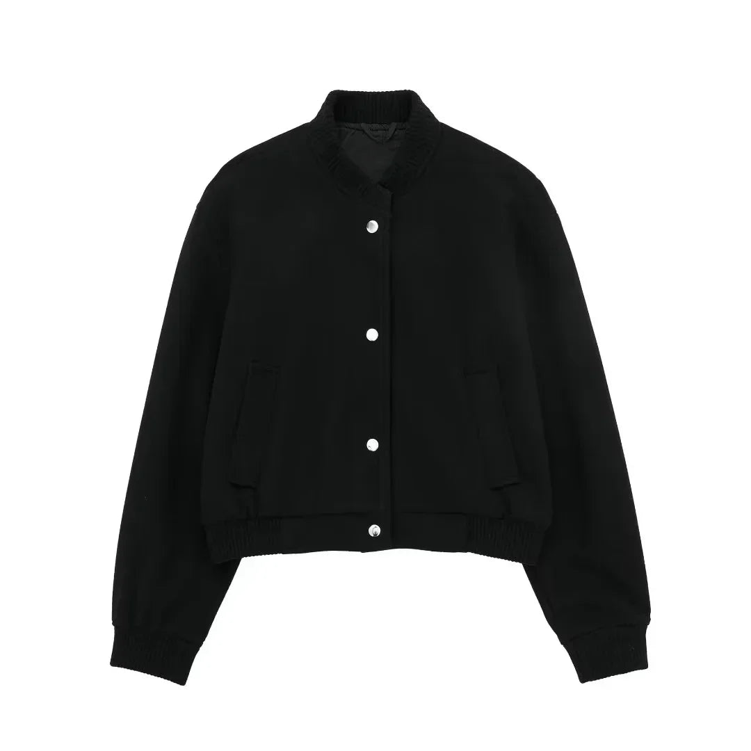Veste Bomber Courte Et Stylé Pour Femme | Chaude