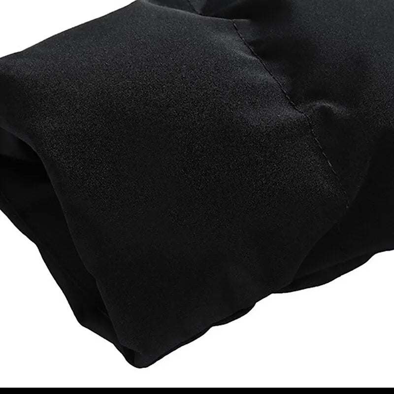 Doudoune D'hiver À Capuche Et Manches Longues Pour Homme | Doudoune