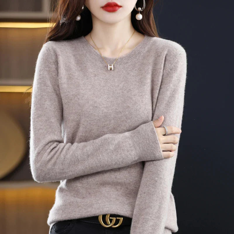 Cardigan En Cachemire Col V Pour Femme | Hiver