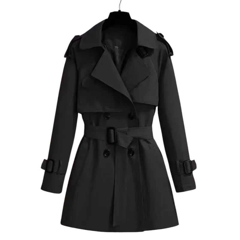 Mireille - Manteau Trench Vintage pour Femme avec Ceinture-lifestra.fr