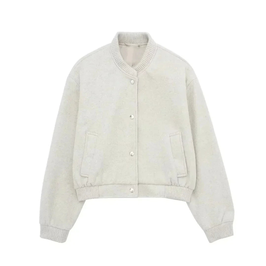 Veste Bomber Courte Et Stylé Pour Femme | Chaude