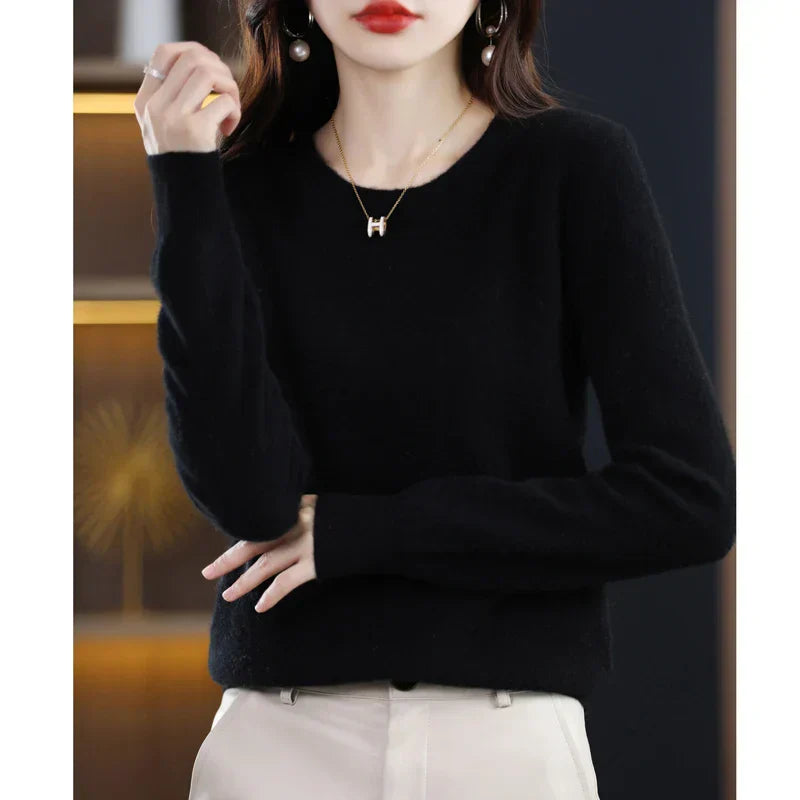 Cardigan En Cachemire Col V Pour Femme | Hiver