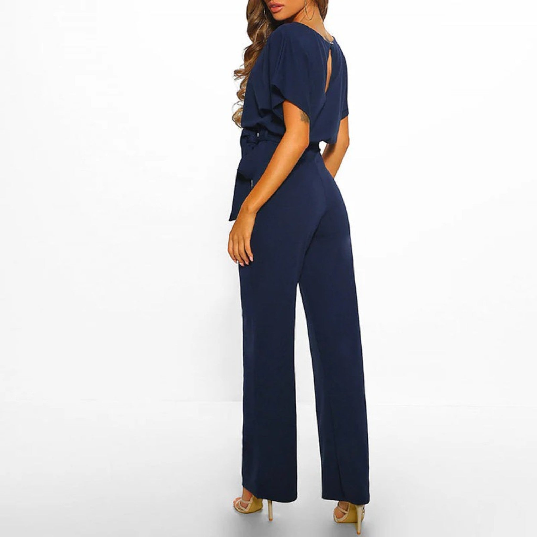 Adèle | Combinaison Chic À Taille Ceinturée Pour Femme