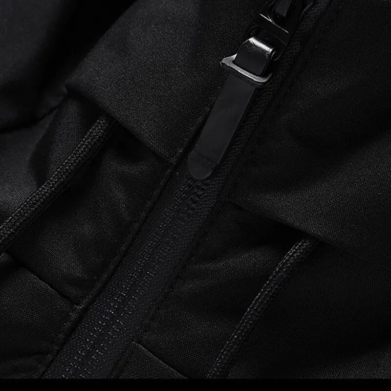 Doudoune D'hiver À Capuche Et Manches Longues Pour Homme | Doudoune