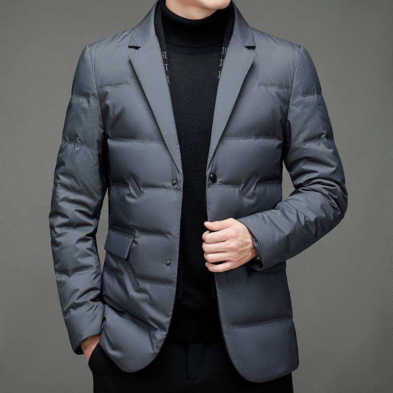Doudoune Stylée Pour Homme Avec Boutons | Hiver