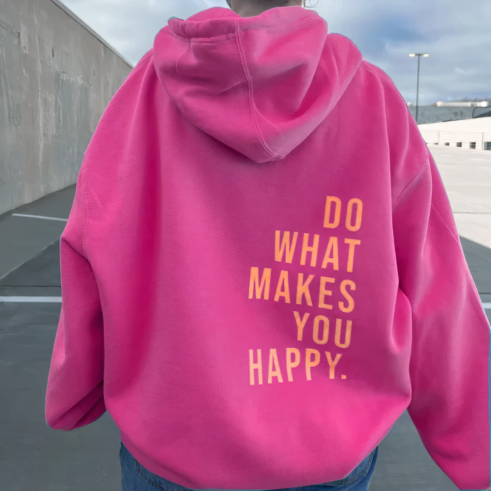 Sweat À Capuche Stylé Pour Femme | Surdimensionné