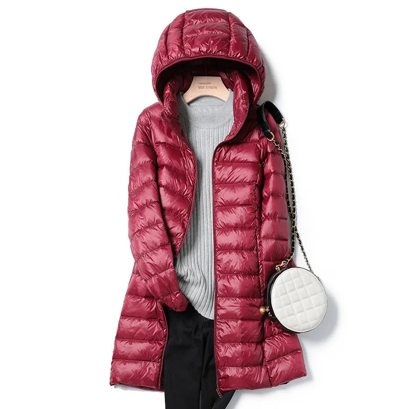 Doudoune À Capuche Amovible Pour Femme | Automne