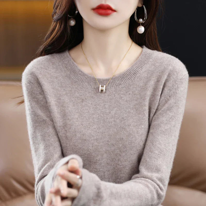 Cardigan En Cachemire Col V Pour Femme | Hiver